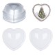 24Pcs Transparent Plastic Cake Container(FIND-OC0013-54)-1