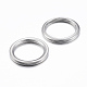 Tarnish Resistant 304 Stainless Steel Linking Rings(X-STAS-H401-28P-10mm)-2