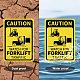 UV Protected & Waterproof Aluminum Warning Signs(AJEW-WH0111-C-05)-5