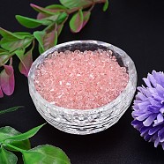 Faceted Imitation Austrian Crystal Bead Strands, Grade AAA, Bicone, Pink, 6x6mm, Hole: 0.7~0.9mm, about 360pcs/bag(G-M180-6mm-30B)