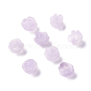 Natural Amethyst Beads, Rose, 11.5~12x9mm, Hole: 1.2mm(G-C233-01C)