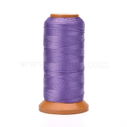 Polyester Threads, for Jewelry Making, Dark Violet, 0.12mm, about 1640.41 yards(1500m)/roll(NWIR-G018-A-24)