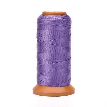 Polyester Threads, for Jewelry Making, Dark Violet, 0.12mm, about 1640.41 yards(1500m)/roll