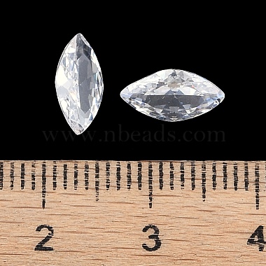 キュービックジルコニア尖底カボション(ZIRC-M003-10x5mm-007)-3