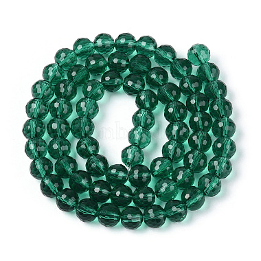 Transparent Glass Bead Strands(GLAA-R095-8mm-38)-2
