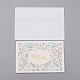 Envelope and Floral Pattern Thank You Cards Sets(DIY-WH0161-23A)-1