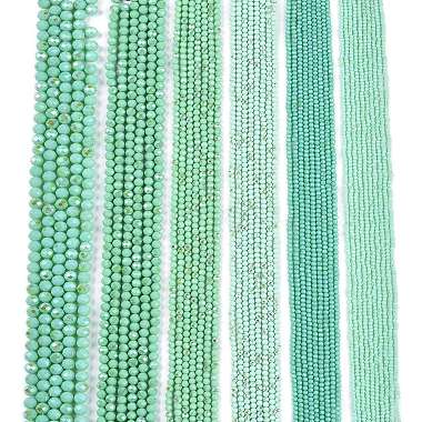 Electroplate Opaque Solid Color Glass Beads Strands(EGLA-A044-P3mm-L14)-2