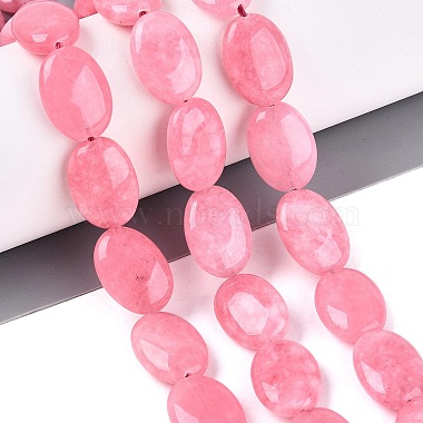 Dyed Natural White Jade Beads Strands(G-N370-01A-11)-1