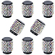 8Pcs Rubber Rhinestone Tire Valve Stem Caps(FIND-GF0009-36B)-1