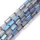Electroplate Transparent  Glass Beads Strands(EGLA-H106-01A-HR02)-1