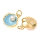 Brass Enamel Pendants(KK-CBA0009-17G)-2