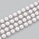 Chaînes de perles en laiton faites à la main de 3.28 pied(X-CHC-S003-17A)-1