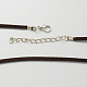 Faux Suede Necklace Cord(NCOR-R025-1)-2