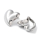 Heart 304 Stainless Steel Stud Earrings for Women(EJEW-L272-033P-03)-2