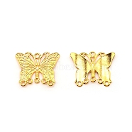 Alloy Chandelier Links, Butterfly, Golden, 28x35x3.5mm, Hole: 1.5~2mm(FIND-WH0100-58G)