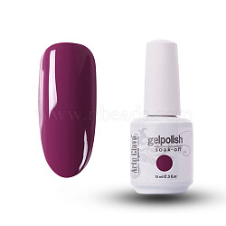 15ml Special Nail Gel, for Nail Art Stamping Print, Varnish Manicure Starter Kit, Purple, Bottle: 34x80mm(MRMJ-P006-A026)