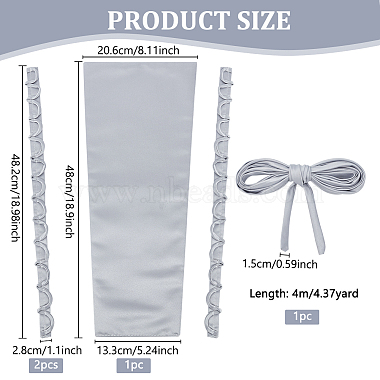 Bridal Dress Zipper Replacement(DIY-WH0496-05A-03)-2