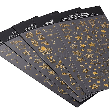 Waterproof Hot Stamping Stickers(DIY-CJ0001-55)-7