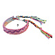 Cotton Braided Wave Pattern Cord Bracelet(FIND-PW0013-002I)-1