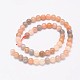 Round Natural Multi-Moonstone Beads Strands(G-D767-6mm)-2
