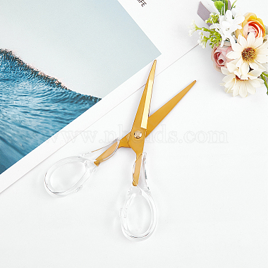 Stainless Steel Scissors(TOOL-WH0134-53G)-6