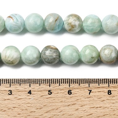 Natural Hemimorphite Beads Strands(G-D352-A01-10mm)-5