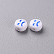 White Opaque Acrylic Beads(MACR-N008-42-A03)-3