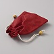 Flower Printed Cloth Drawstring Bags(ABAG-WH0048-89C-05)-2