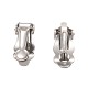 304 Stainless Steel Clip-On Earrings Findings(STAS-Q185-01)-1