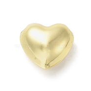 Rack Plating Brass Beads, Cadmium Free & Lead Free, Long-Lasting Plated, Hollow Heart, Real 18K Gold Plated, 16x18x10mm, Hole: 2.5mm(KK-M276-02A-G)
