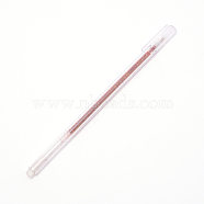 Plastic Glisten Gel Pen, Office & School Supplies, Chocolate, 163x11x7.8mm(AJEW-WH0155-64A)
