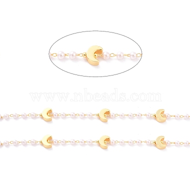 Cadenas de perlas de imitación de plástico hechas a mano(CHC-I038-20G)-2