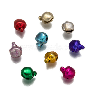 Mixed Color Bell Aluminum Charms