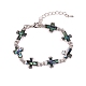 Natural Shell Link Chain Bracelet for Women(PW-WG31200-20)-1