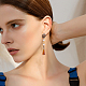 unicraftale 32pcs 4 style 304 résultats de boucles d'oreilles en acier inoxydable pour breloques pendantes(STAS-UN0028-02)-7