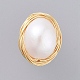 Perle naturelle baroque perle keshi(X-PALLOY-JF00408)-1