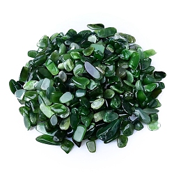 Natural Green Tourmaline Tumbled Chips, for Home Crafts Projects and Flower Pot Fish Tank Decoration, 3~5mm(PW-WGA7DCE-11)