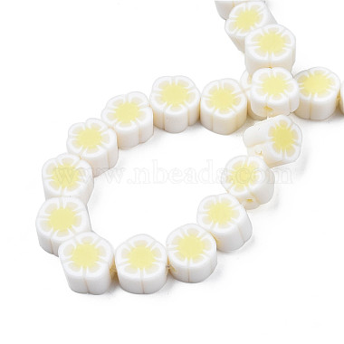 Chapelets de perle en pâte polymère manuel(CLAY-N011-48B-B01)-4