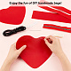 DIY Heart Coin Purse Pouch Making Kit(DIY-WH0292-71)-3