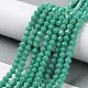 Opaque Solid Color Imitation Jade Glass Beads Strands(GLAA-F029-P4mm-07)-4