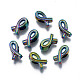 placage en rack alliage de couleur arc-en-ciel perles européennes(PALLOY-S180-349)-1
