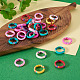 30Pcs Handmade Polymer Clay Finger Rings(RJEW-TA0001-11B)-5
