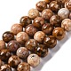 Natural Flower Agate Beads Strands(G-B044-A01-03)-3