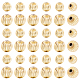 100Pcs 2 Styles Brass Grooved Beads(KK-BBC0028-38)-7