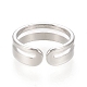 304 Stainless Steel Cuff Rings(RJEW-H129-01P)-3