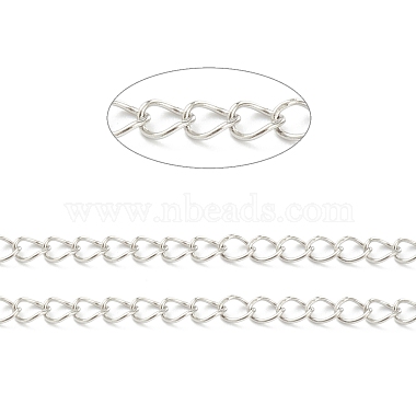 304 Stainless Steel Curb Chain(STAS-B020-05P)-2
