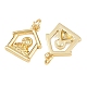 Brass Pendants(KK-L275-45G-02)-2