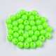Opaque Plastic Beads(KY-T005-6mm-609)-1