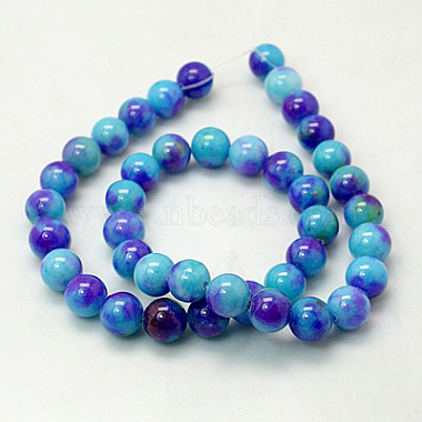 Jade Beads Strands(G-D264-6mm-XH16)-2