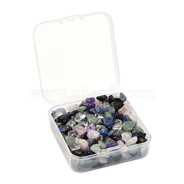 7 style perles de pierres précieuses mélangées naturelles(G-FS0001-85)-6